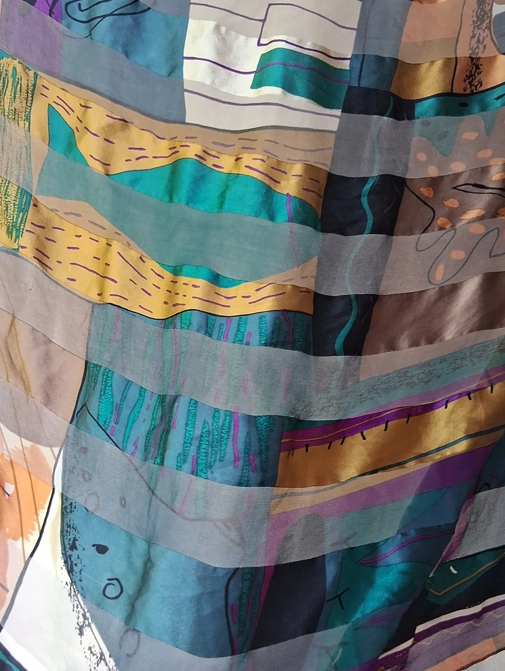 Vintage Square Scarf